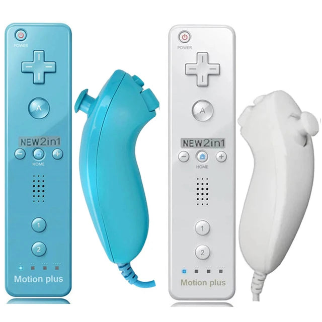 ZB063-67 Wii Remote With Nunchuck Built-In Motion Plus