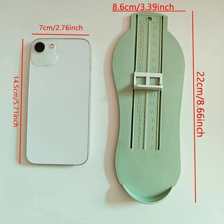 Baby Foot Measuring Gauge - Accurate Shoe Fitting Tool for Children