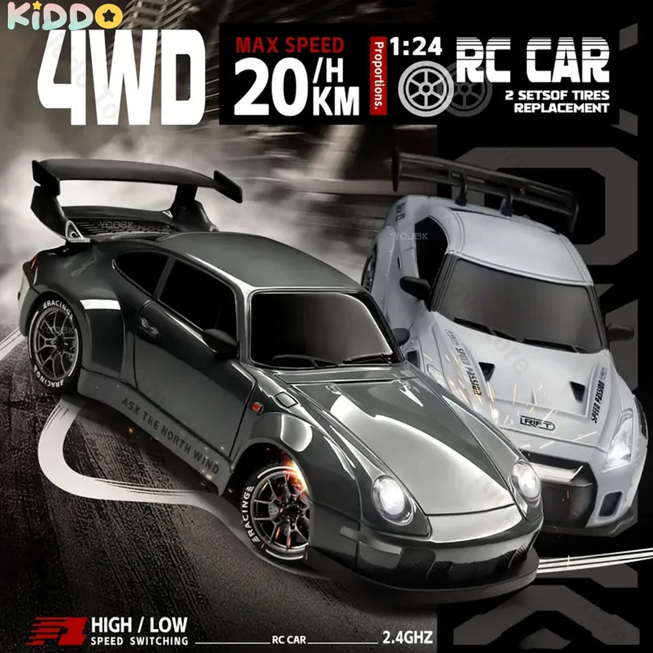 CONUSEA Einsundzwanzigster RC Driftwagen 4WD mit Lichtern Hochgeschwindigkeit