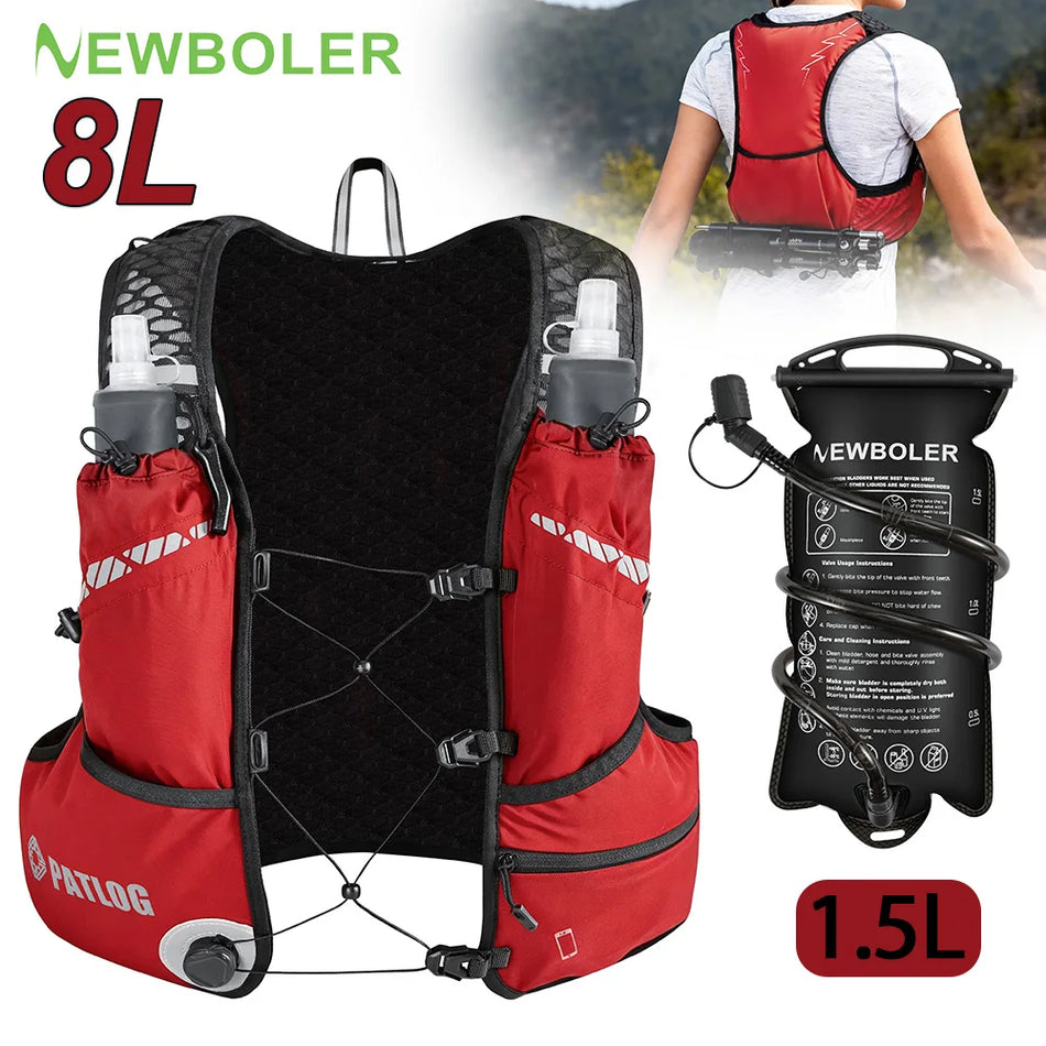 Rucsac ultraușor din nailon pentru drumeții, 8 l, impermeabil, pentru călătorii