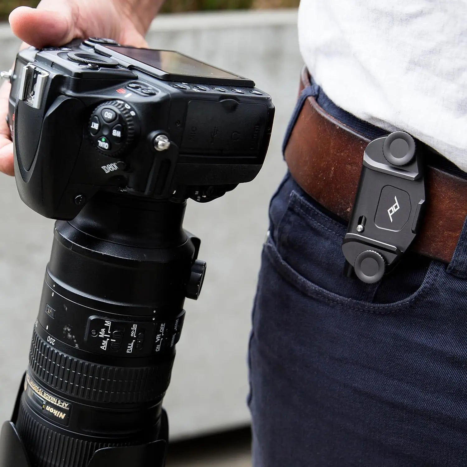 Camera Backpack Strap Clip Quick Release Kit V2 &ndash; Secure and Convenient Camera Mounting