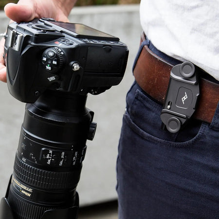 Camera Backpack Strap Clip Quick Release Kit V2 &ndash; Secure and Convenient Camera Mounting