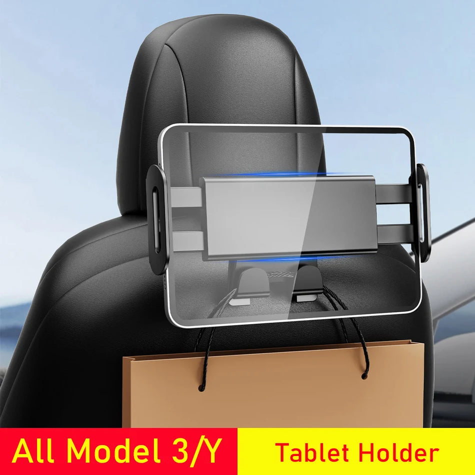 Kopfstützen-Tablet-Halter für Tesla Model 3 Y Juniper 2025 Rücksitzmontage