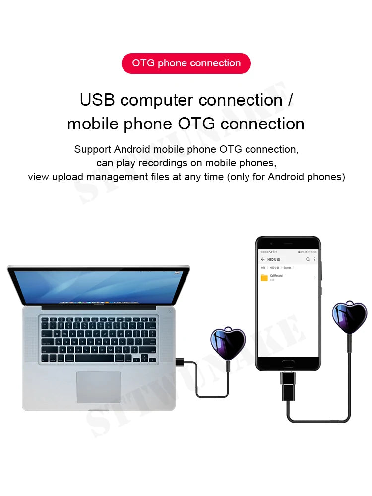 Q66 Mini Voice Activated Recorder &ndash; Ultra Compact Design