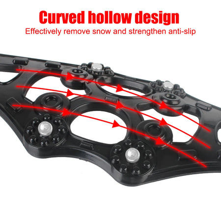 Double Buckle TPU Snow Chains Kit &ndash; All Weather Traction