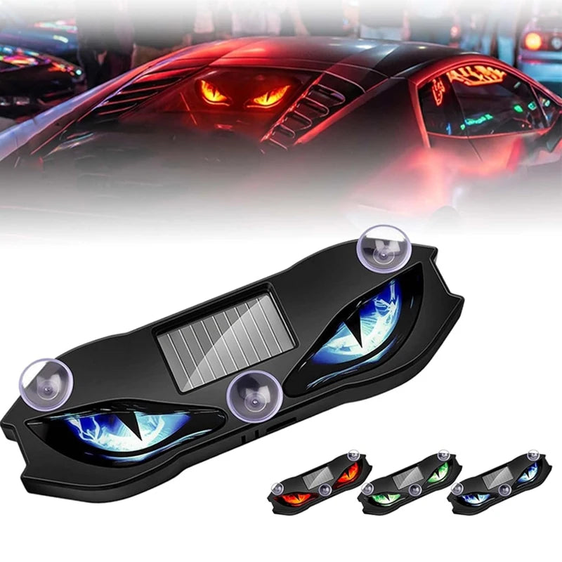 Vibracijos suaktyvinama automobilio lango LED įspėjamoji lemputė su siurbtuku