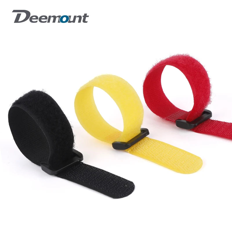 Deemount Bicycle Hook Loop Tape &ndash; Durable Nylon Fastening Straps