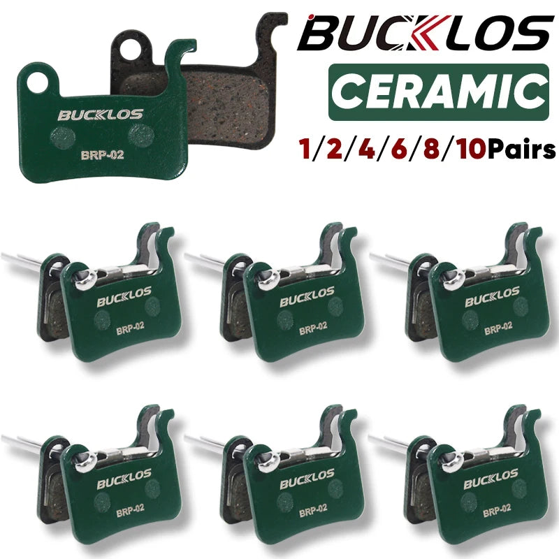 Bucklos Ceramic Hydraulic Disc Brake Pads - Wear Resistant