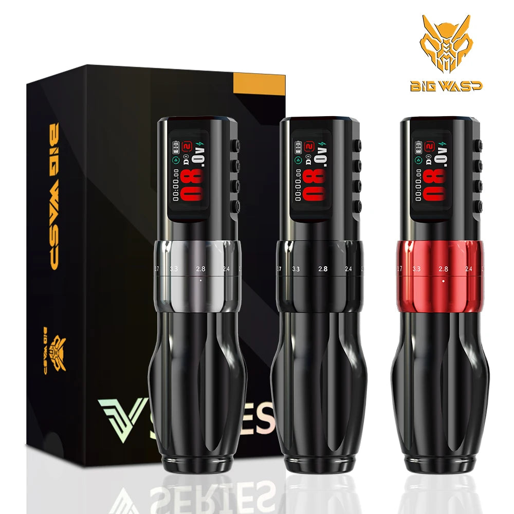BIGWASP Wireless Tattoo Machine - 2.0-4.2mm Stroke