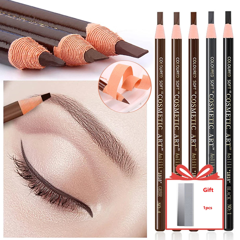 Eyebrow Pencil Waterproof &ndash; Long Lasting Natural Finish