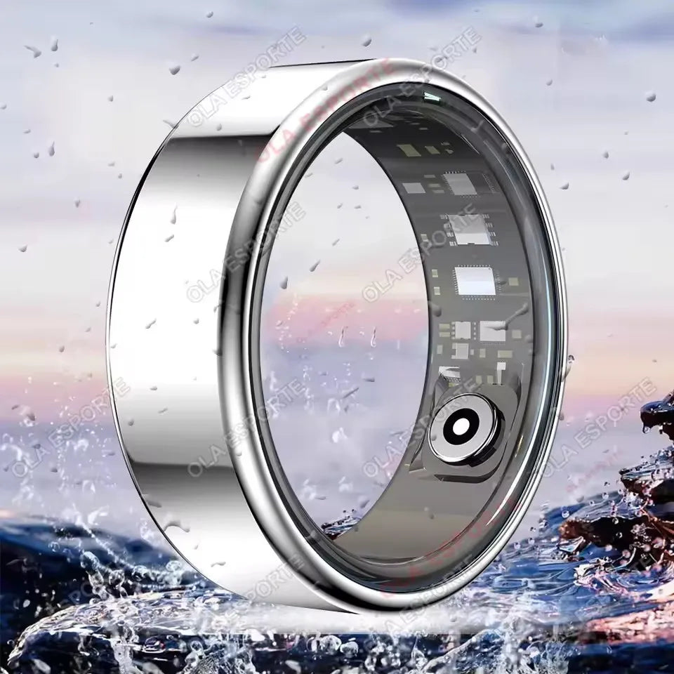 IP68 Waterproof Multi-sport Smart Ring with Heart Rate &amp; Sleep Monitoring