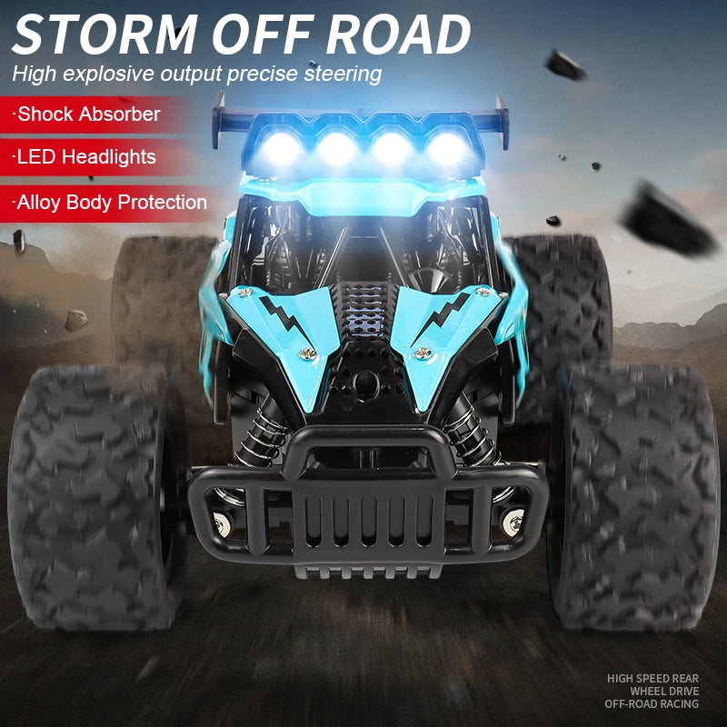 Remote Control Car RC Drift 1:16 Off Road Alloy &ndash; LED Light