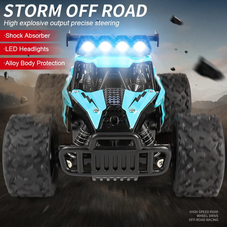 Remote Control Car RC Drift 1:16 Off Road Alloy &ndash; LED Light