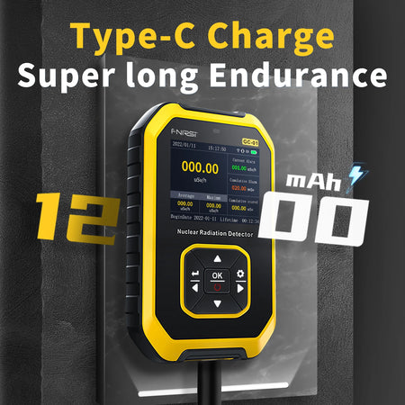GC-01 Geiger Counter: Advanced Nuclear Radiation Detector
