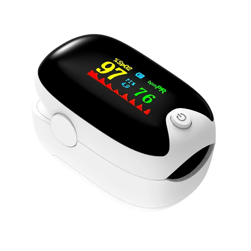 AD901 &ndash; Automatic Shut Off Portable Fingertip Pulse Oximeter TFT-White