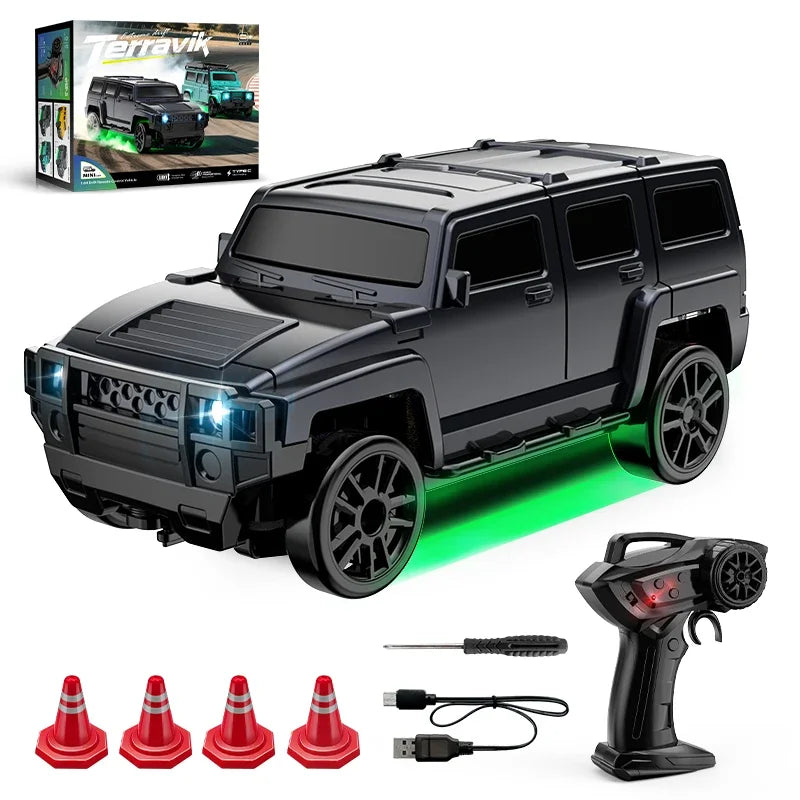 CV-E86 RC Drift Car &ndash; 4WD Off Road Remote Control Fun Black