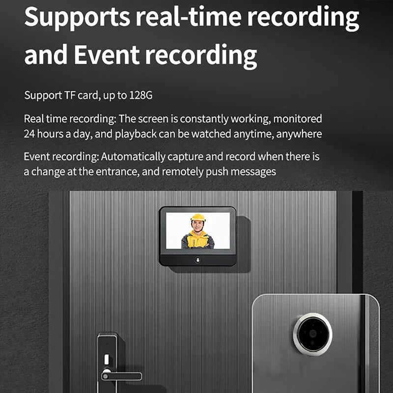 Tuya Wireless Radar Doorbell &ndash; 1080P Doorbell Night Vision