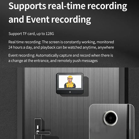 Tuya Wireless Radar Doorbell &ndash; 1080P Doorbell Night Vision