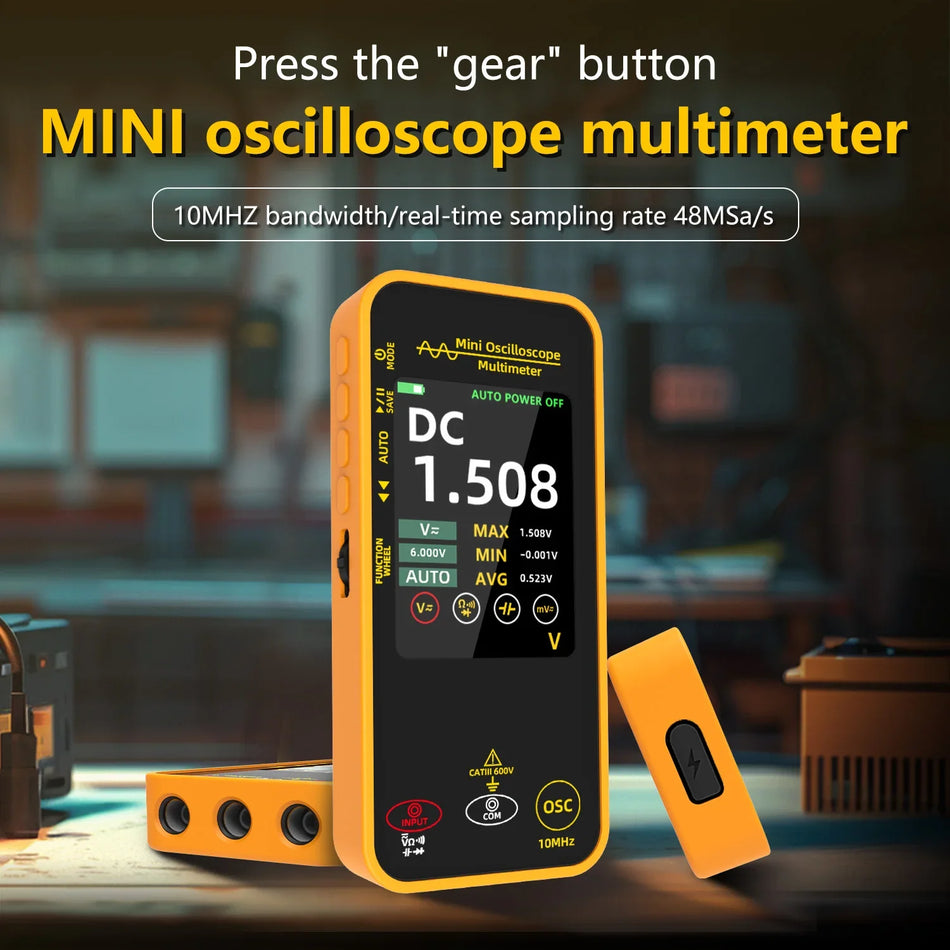 Multimètre Numérique BSIDE Oscilloscope Résistance Tension