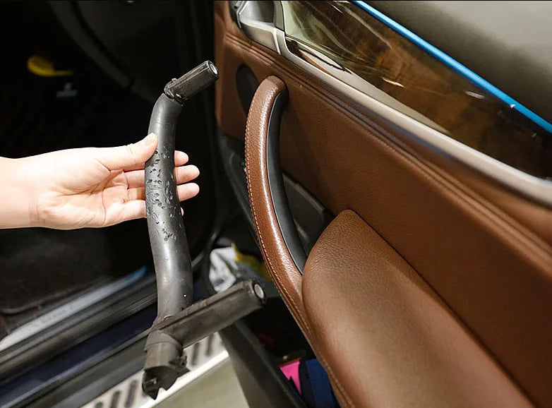 For BMW X5 X6 F15 F16 Left Right Single Car Inner Door Handle Interior DoorInside ABS Pull Handle Trim 2014-2018 by InterCyprus Trading Ltd