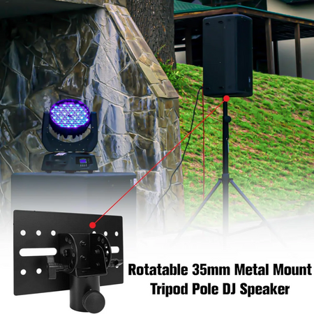 Miwayer 35mm DJ Speaker Stand Adapter Cap &ndash; Rotatable Top