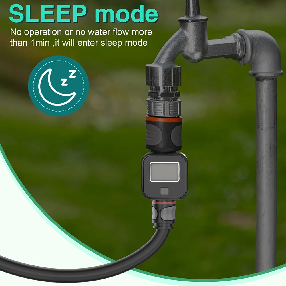 3/4 Inch Brass Water Flow Meter &ndash; Digital Flow Rate