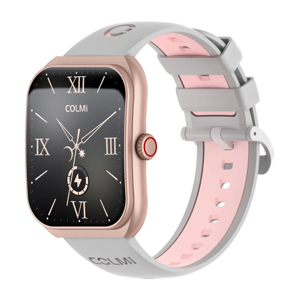 COLMI P86 &ndash; 1.93 Inch AMOLED Health Smartwatch Bluetooth Rose Gold
