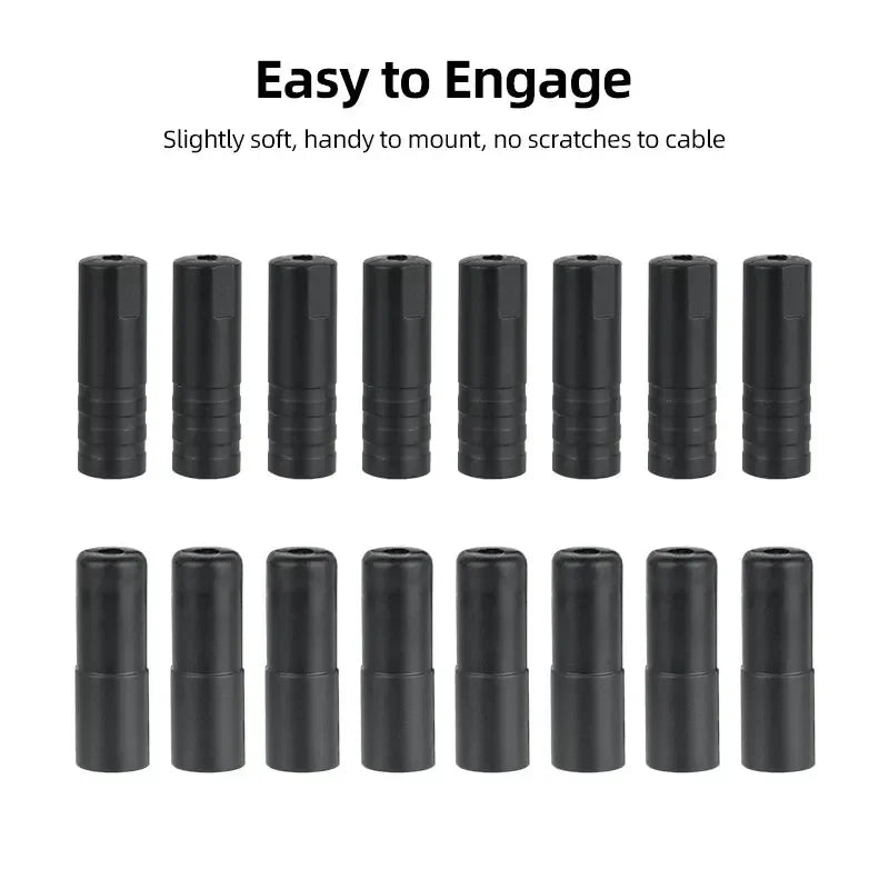 Deemount 20/500Pcs Plastic Brake Cable Housing End Caps &ndash; Durable Weather-Resistant Protection