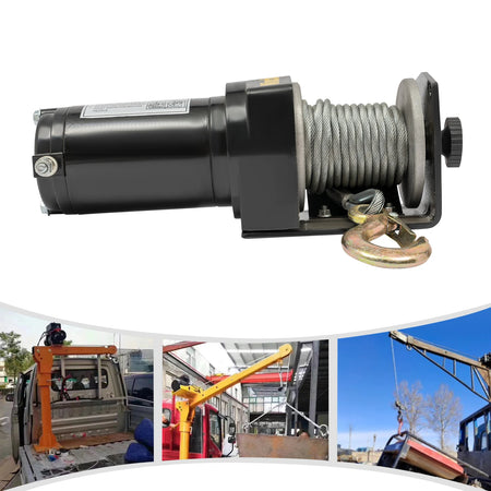 0.4KW Electric Winch DC12V &ndash; IP67 Waterproof Grade Pro
