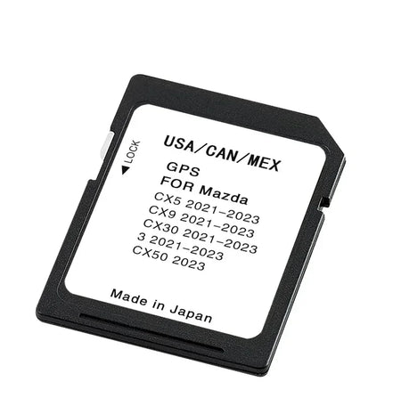 USA/CAN/MEX 2022 16GB Navigation Maps Card &ndash; For Mazda GPS