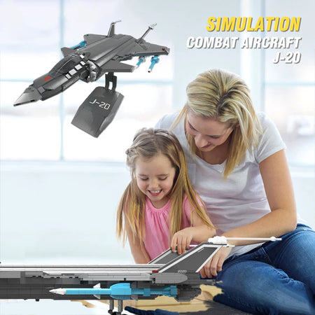 Aircraft Warplane Building Blocks Set &ndash; DIY Build Kit