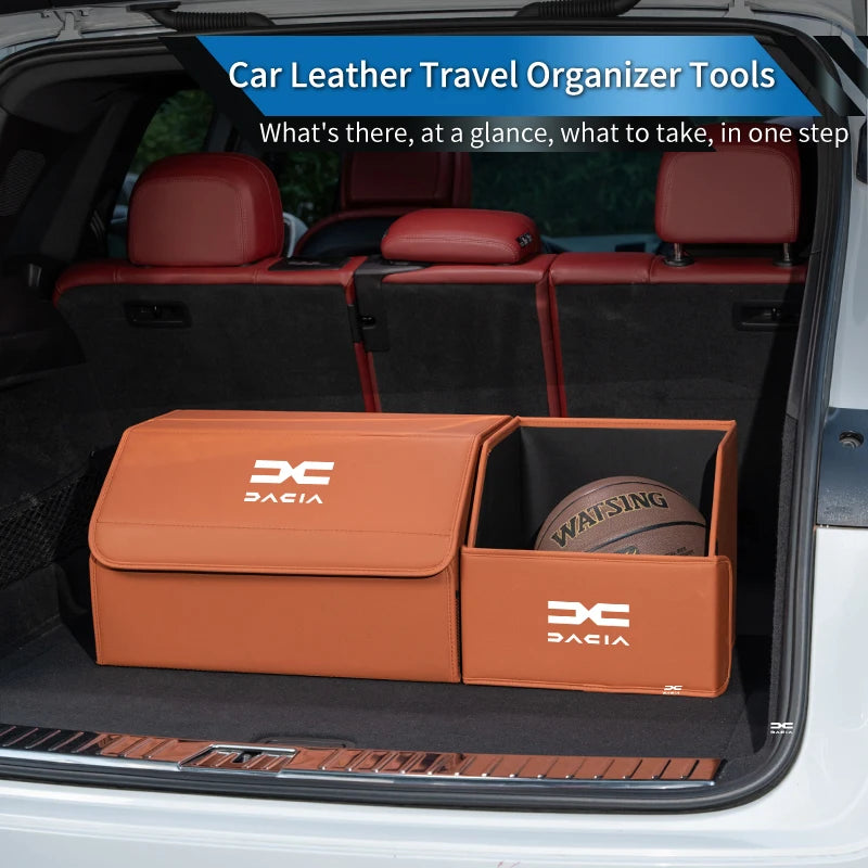 Οργανωτής Πορτμπαγκάζ Dacia Duster με Κουτί Αποθήκευσης Εργαλείων, Θήκη και Αυτοκόλλητο