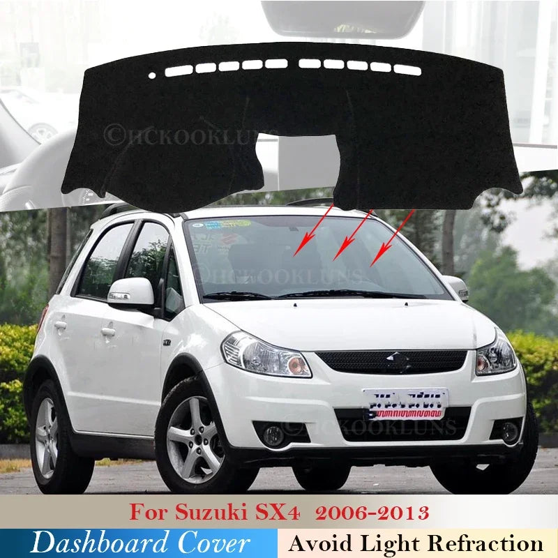 Kojelaudan peite matto Suzuki SX4 2006-2013 Auringonsuojus