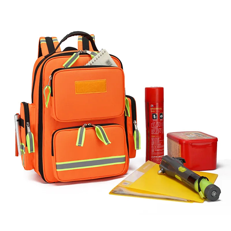 First Aid Kits Emergency Rescue Backpacks &ndash; Large Capacity