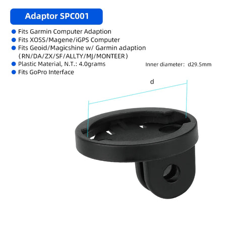 DEEMOUNT MTB Road Bike Mount Holder &ndash; Versatile Handlebar and Helmet Compatibility SPC001 / CHINA