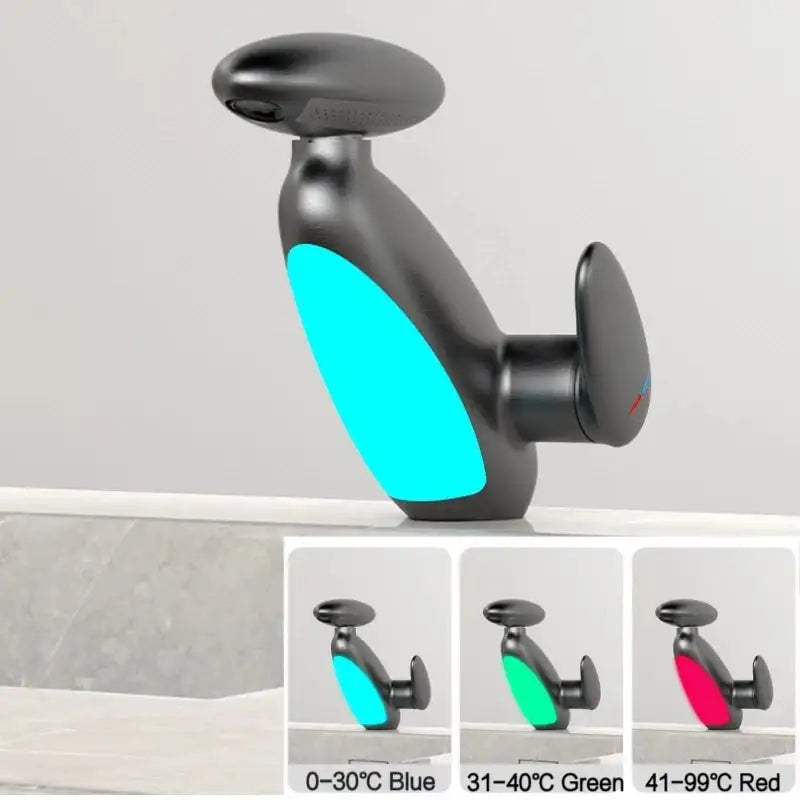 Large LED Basin Faucet Temperature Sensitive &ndash; 4 Modes