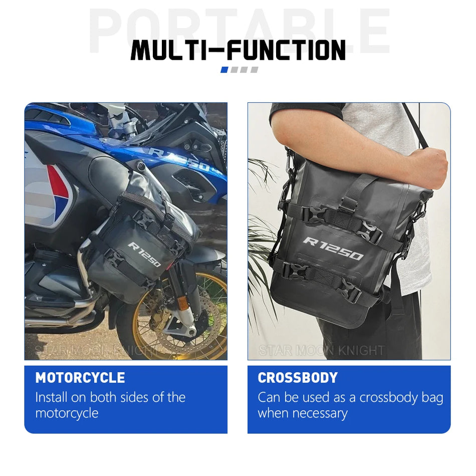 Torba za zaščito okvirja za BMW R 1300 GS Adventure motocikel, vodoodporen TPU nosilec orodja, 6-8L kapaciteta