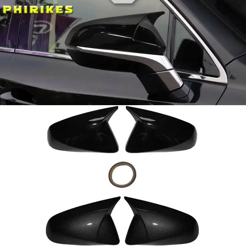 Copertura del retrovisore laterale con finitura nera per Lexus NX RX