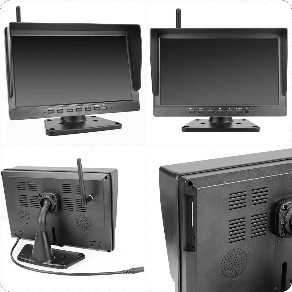 10 Inch Wireless DVR Monitor With AHD Night Vision Backup Camera by InterCyprus Trading Ltd