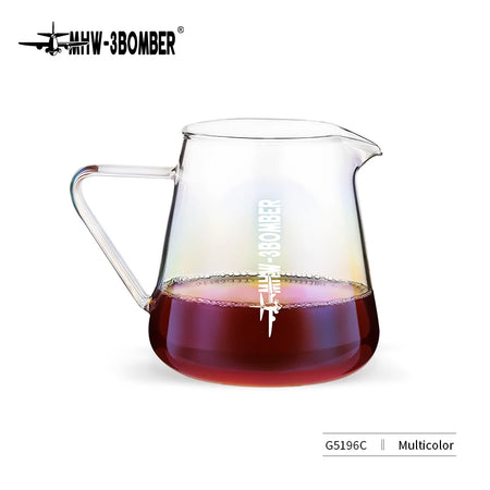 MHW-3BOMBER 500ml Borosilicate Glass Coffee Server Aurora