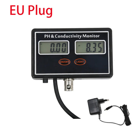 PH-2583 PH Conductivity Monitor &ndash; Digital Water Meter EU Plug