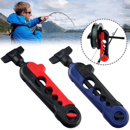 Portable Fishing Line Winder &ndash; Multi-Functional Spool Rod Holder Tools