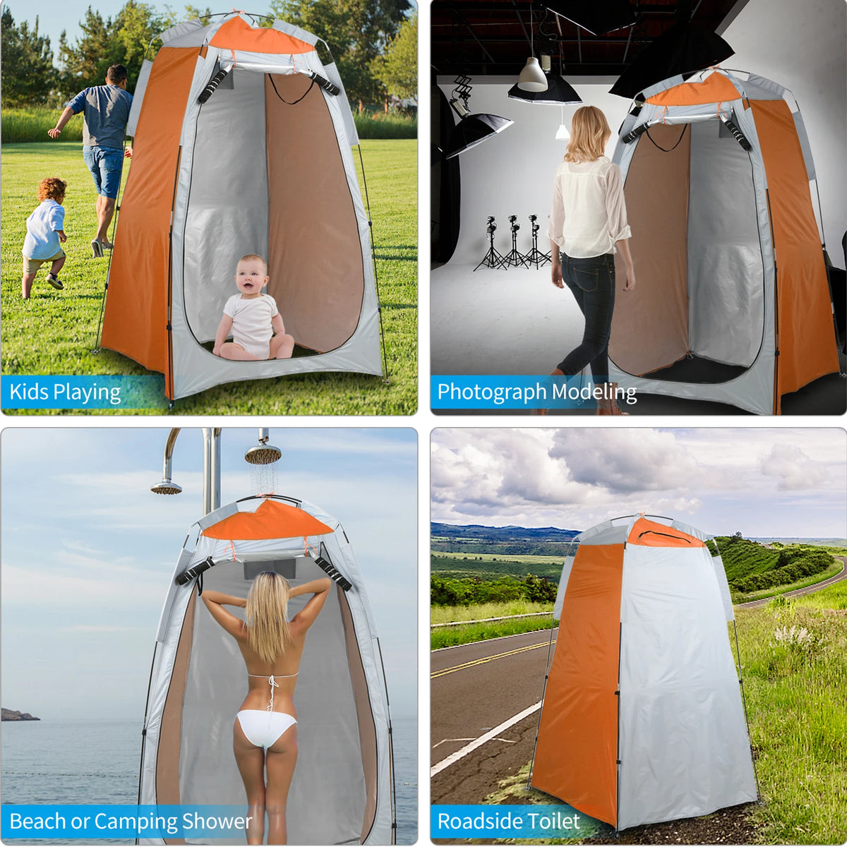 Privacy Shelter Tent &ndash; Portable Privacy Shelter With Window