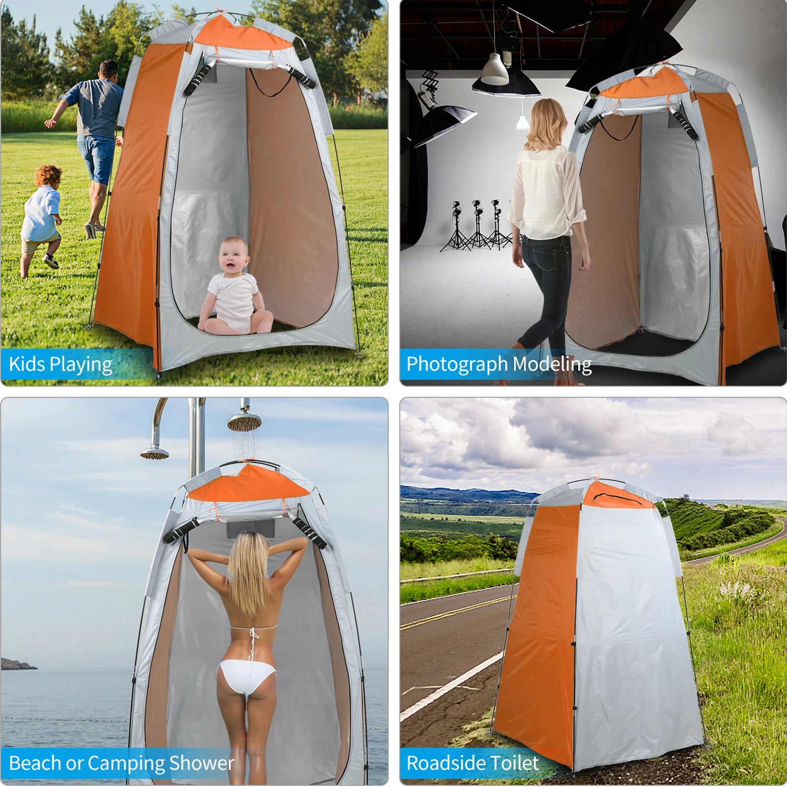 Privacy Shelter Tent &ndash; Portable Privacy Shelter With Window