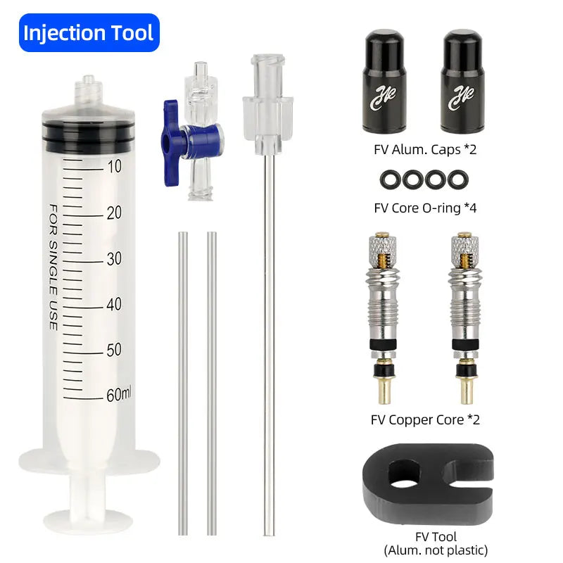 Deemount Tire Sealant Syringe &ndash; Easy Fluid Injection Tool TOL179 FV2-A9