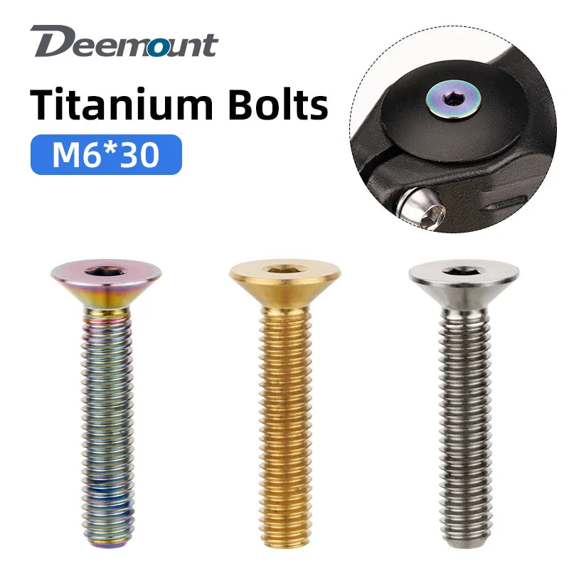 Deemount Titanium Bicycle Headset Bolts &ndash; High Strength and Corrosion Resistant