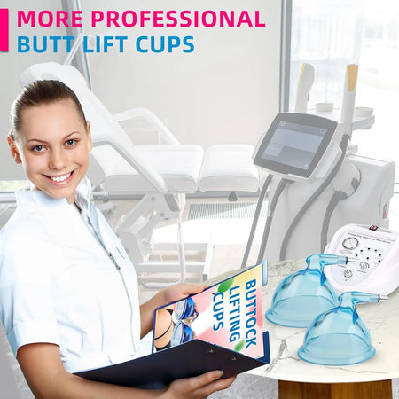 Colombian Buttocks Cups XXL With Y Hose &ndash; Vacuum Therapy