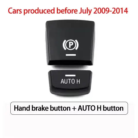 Car Handbrake Parking Brake P Button AUTO Switch Cover For BMW 5 7 Series X3 X4 X5 X6 F01 F02 F07 F10 F12 F15 by InterCyprus Trading Ltd