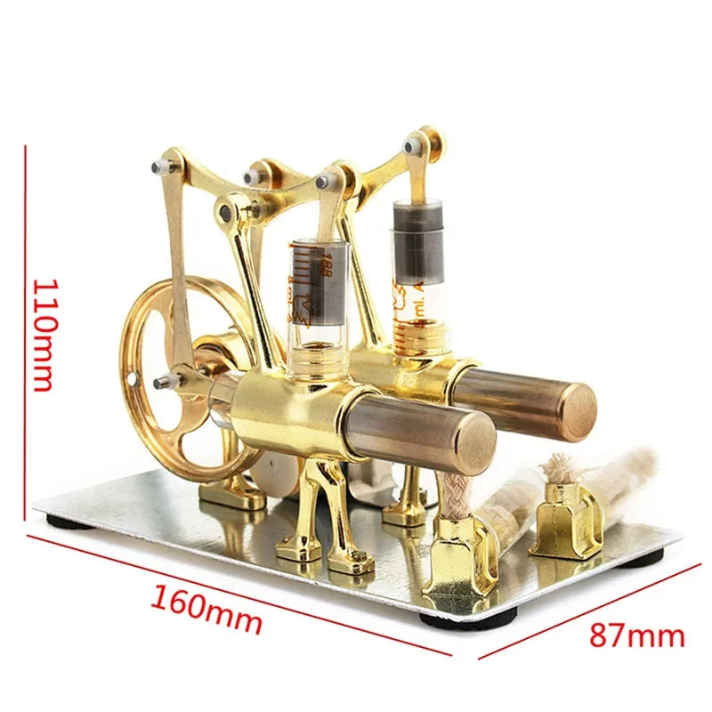 Balance Stirling Engine Model - Educational Steam Power Toy