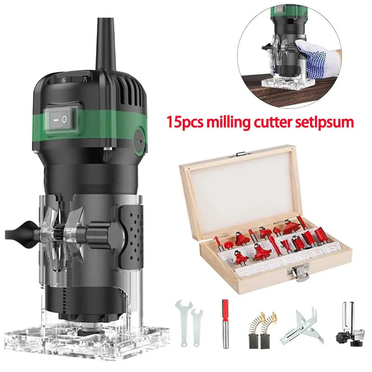 Betuyoo 800W 6 Speed Wood Router &ndash; Versatile Engraving
